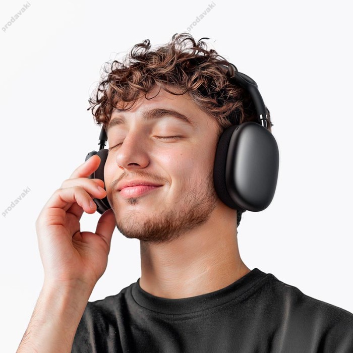 Бездротові Bluetooth навушники BOROFONE BO35 Plus ANC Adorable headphones BT 5.4 Black